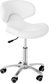 Physa Rolkruk met rugleuning ANDRIA WHITE - Wit