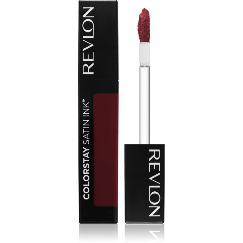 Revlon ColorStay Satin Ink 021 Partner In Wine Bordeaux Satin Liquid Lipstick