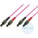 Tecline 39875810 OM4-vezel LWL-kabel (50/125 µm, 10,0 m) Erikaviolet