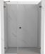 Mexen Lunar-B porte battante pour douche droite 140 cm, transparent, or rose