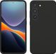 kwmobile telefoonhoesje geschikt voor Samsung Galaxy S23 - Hoesje met siliconen coating - Smartphone case in mat zwart