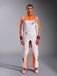 Alpinestars KMX-9 V3 Graphic 6 White Orange Black, Taille: 50