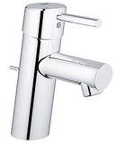 GROHE Concetto - eenhands-wastafelkraan (DN 15, S-Size, montage met één gat) chroom, 32204001, zilver