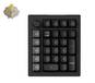 Keychron V0 Ultra 8K Polling Rate Draadloos (2,4 GHz & Bluetooth) | ZMK Custom Number Pad met Hot-swappable Banana Switches, 360-Hr batterij, OSA PBT Keycaps RGB voor Mac Windows Linux - Zwart