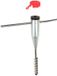 Redcliffs Metalen Parasolhouder - Zilver - Voor parasols van 25 tot 55 mm - Rond