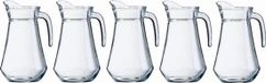 Luminarc Carafe - 5x - 1 litre - transparent - 20 cm - glass