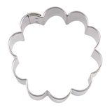 Staedter Rosette Gegolfde Cookie Cutter, Zilver