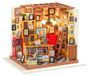 DIY Miniature Dollhouse Kit Bibliothèque pour Bâtisseurs Créatifs