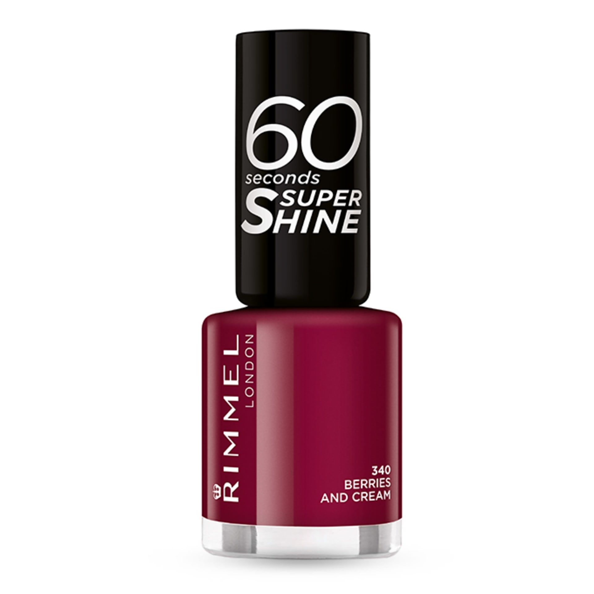 Rimmel London 60 Seconds Super Shine Nagellak - 340 Berries And Cream
