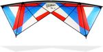 REVOLUTION BBiZZ Adventure in Sports B.V. Stuntvlieger Revolution Reflex XX blue-red VSRV00301 Rood 249 x 84 cm