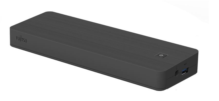Fujitsu L100 USB Type-C Port Replicator - Black