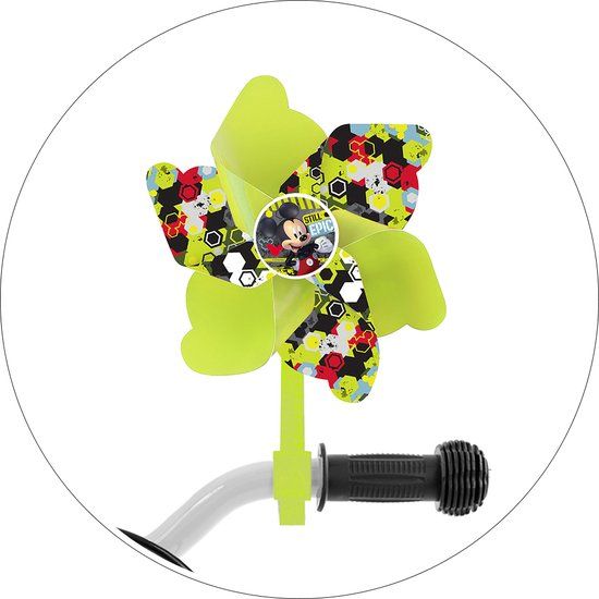 4KidsOnly Seven Polska Mickey Mouse Windmolen - Plastic Windmolentje voor op de fiets