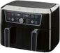 Silvercrest - Dubbele Airfryer - 2x 4,35 L - 2600 W - Retro