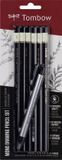 Tombow Mono set pencil x6 + precision eraser x1