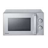 Toshiba MW2-MG20PE(SL) magnetron 700 W met knapperige grill- en combi-functie, 5 standen, 1000 W grillvermogen, zilver
