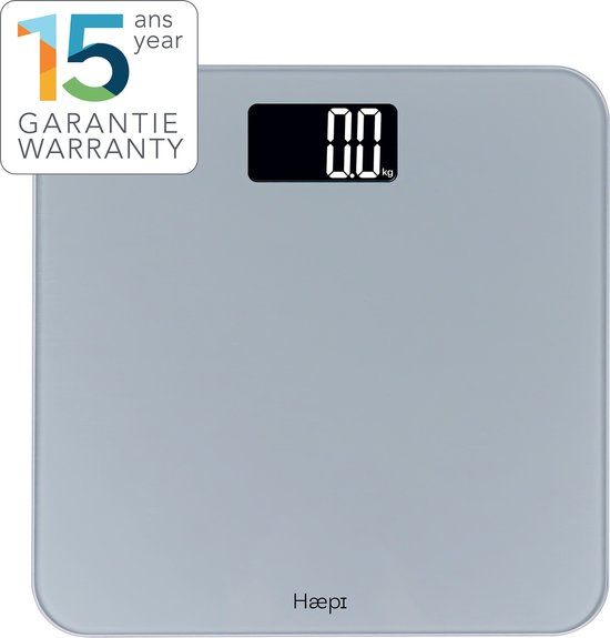 Haepi - Emily - Digitale Personenweegschaal - Metallic Silver