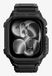 Spigen Rugged Armor Pro Hoesje Zwart Thermoplastic polyurethaan (TPU) voor Apple Watch 12 (42mm)