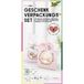 folia 48203 - FLORAL cadeauverpakking, inpakset voor koekjes, chocolaatjes en ander snoepgoed, met papieren zakjes, koordjes en labels