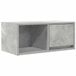vidaXL TV-meubel 60x31x25,5 cm bewerkt hout betongrijs