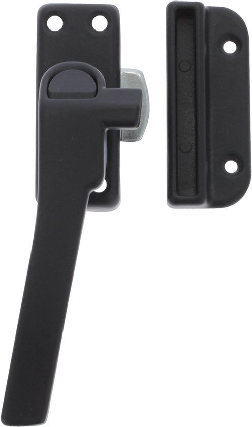 Starx 87.604.48 Raamsluiting Met Nok En Knop - Links - Zwart