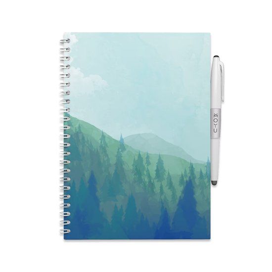 MOYU Uitwisbaar Notitieboek A5 - Misty Mountain - Softcover