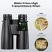 Jumelles 12x50 - Télescope HD - Adaptateur pour smartphone - Connexion trépied - Étanche IP66 - Convient pour le camping, les voyages et les activités de plein air