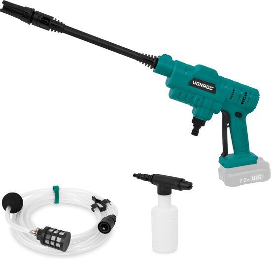 VONROC Accu drukreiniger 20V – 24bar – 198 l/h