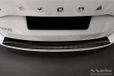 Zwart Skoda Zwart RVS Achterbumperprotector passend voor Karoq Facelift 2022- Sportline Facelift 2022- 'Ribs'