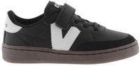 Victoria Kindersneakers met klittenband Zwart Synthetisch Rubber Unisex Lage sneakers
