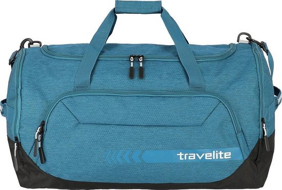 travelite Kick Off Duffle L petrol Weekendtas Blauw