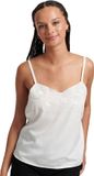 Superdry Studios Upspec Cami Mouwloze Blouse Wit L Vrouw