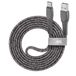 Rivacase PS 6102 GR12 câble USB USB 2.0 1,2 m USB C vers USB A Gris