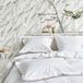 DESIGNERS GUILD Astor Dekbedovertrek Katoen Perkal Kastanjebruin/Oker 260 x 240 cm