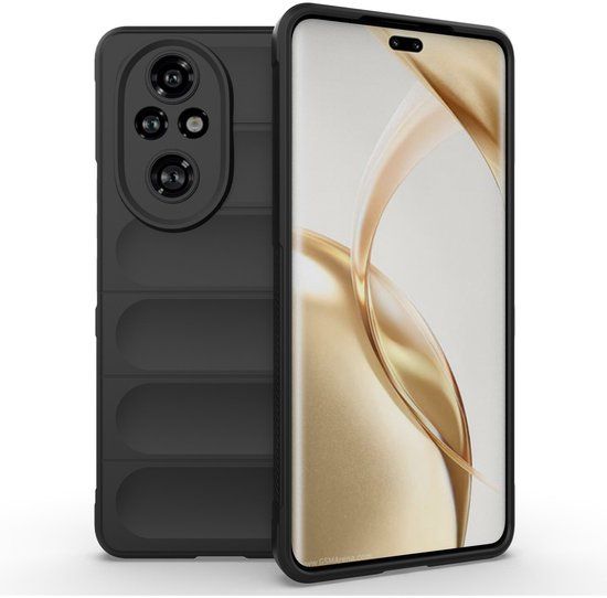 imoshion EasyGrip Backcover voor de Honor 200 Pro - Zwart