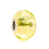 Trollbeads Glazen kraal limoen Prisma
