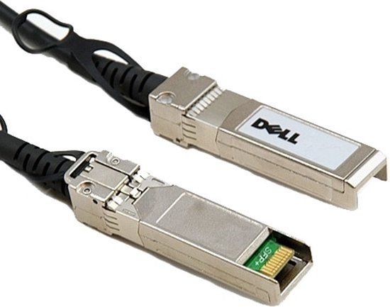 DELL KM0PM InfiniBand en Glasvezelkabel 1 m SFP28 Zwart