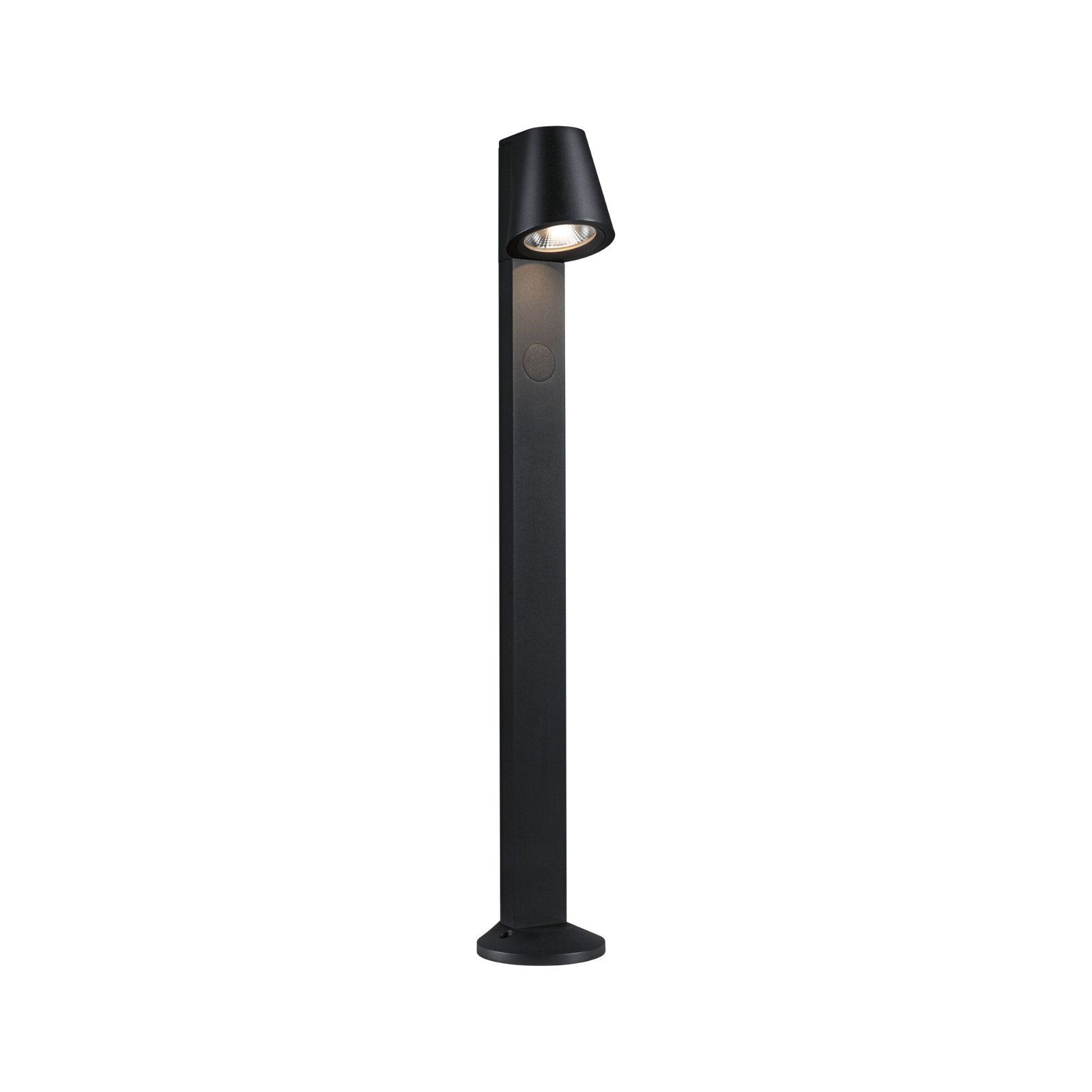 Paulmann Caissa LED Bolderlamp met Sensor - 9W - 700lm - 3000K - Antraciet