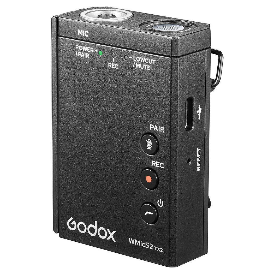 Godox WMicS2 TX2 UHF Draadloze zender