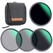 K&amp;F Concept K&F Concept ND filterset ND4+ND8+ND64+ND1000 Nano X 67mm met opbergtas