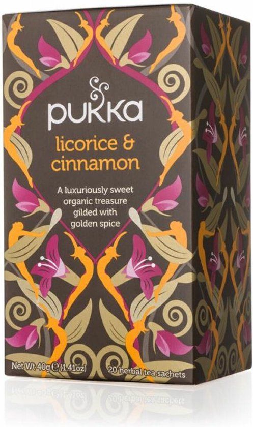 Pukka Thee Licorice Cinnamon - 20 stuks