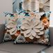 PETTI Artigiani Italiani - Paar kussenslopen 45 x 45 cm van microvezel, decoratief kussen voor slaapkamer, bank, woonkamer, set van 2 kussenslopen, bloemenpatroon 05 5, 100% Made in Italy