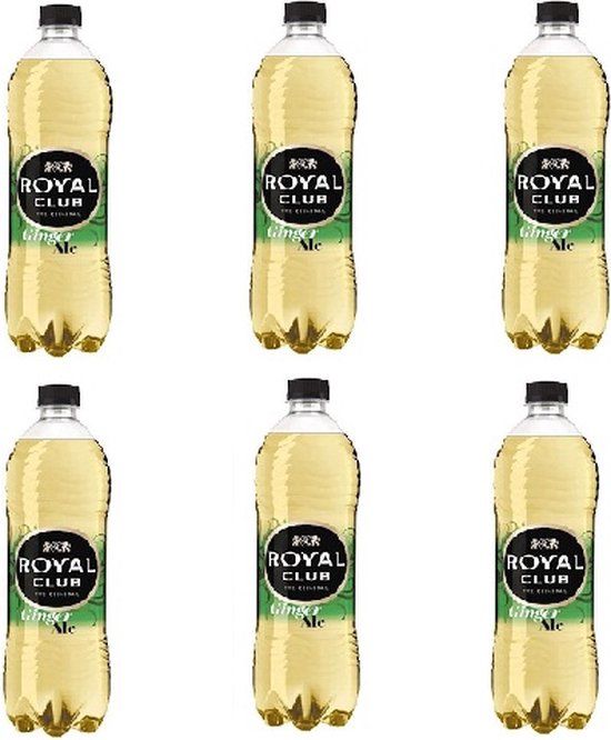 Royal Club Ginger Ale - Frisdrank - 6 x 1 liter