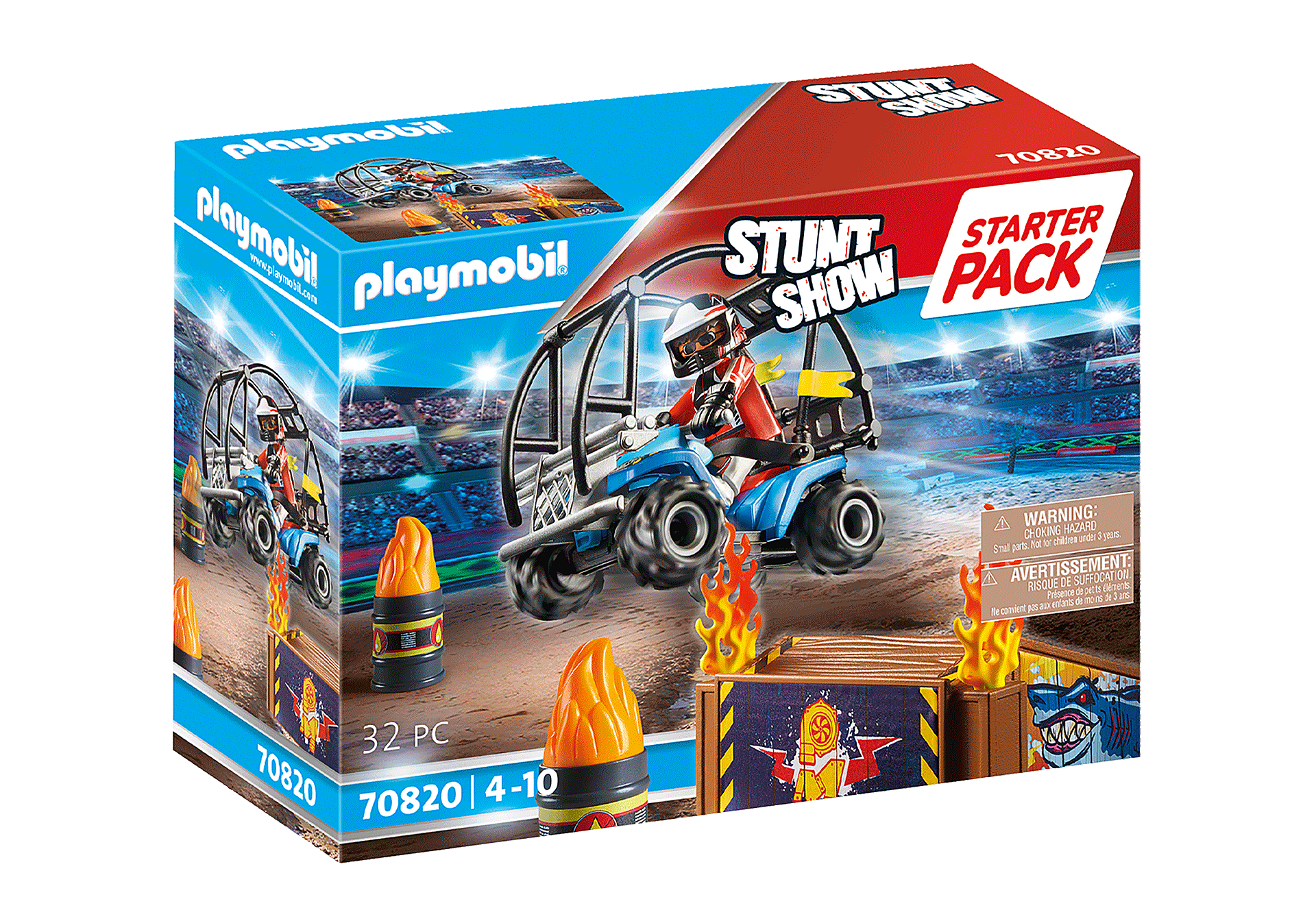 Playmobil Starter Pack Stuntshow Quad - 70820