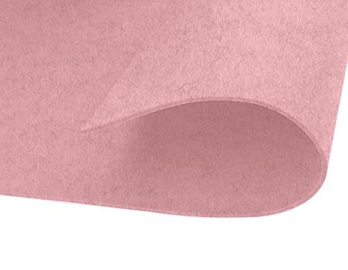 INNSPIRO Acrylvilt, lichtroze, 20 x 30 cm x 1 mm. 160 g/m²
