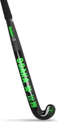 Osaka Pro Tour 100 2.0 Low Bow Hockeystick 36.5 Inch - Zwart - 100% Carbon - Professional