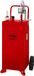 VEVOR 30 Gallon Brandstofwagen, Brandstofopslag met 2 Wielen Handmatige Overdrachtpomp, Benzine-dieselbrandstofcontainer voor Auto's, Grasmaaiers, ATV's, Boten, Meer, Rood