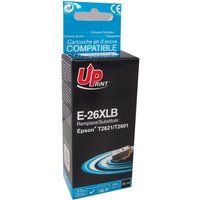 UPrint E-26XLB - 25 ml - XL grootte - zwart - compatibel - inktcartridge (alternatief voor: Epson T2601, Epson T2621) - voor Epson Expression Premium XP-510, 520, 600, 610, 615, 620, 625, 710, 720, 800, 810, 820