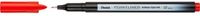 Pentel Pointliner S40 Fineliner - Rood (12 stuks)
