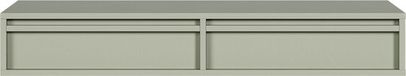 Selsey Evo Kaptafel met 2 laden - Salie