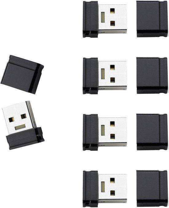 Intenso Micro Line USB flash drive 16 GB Zwart